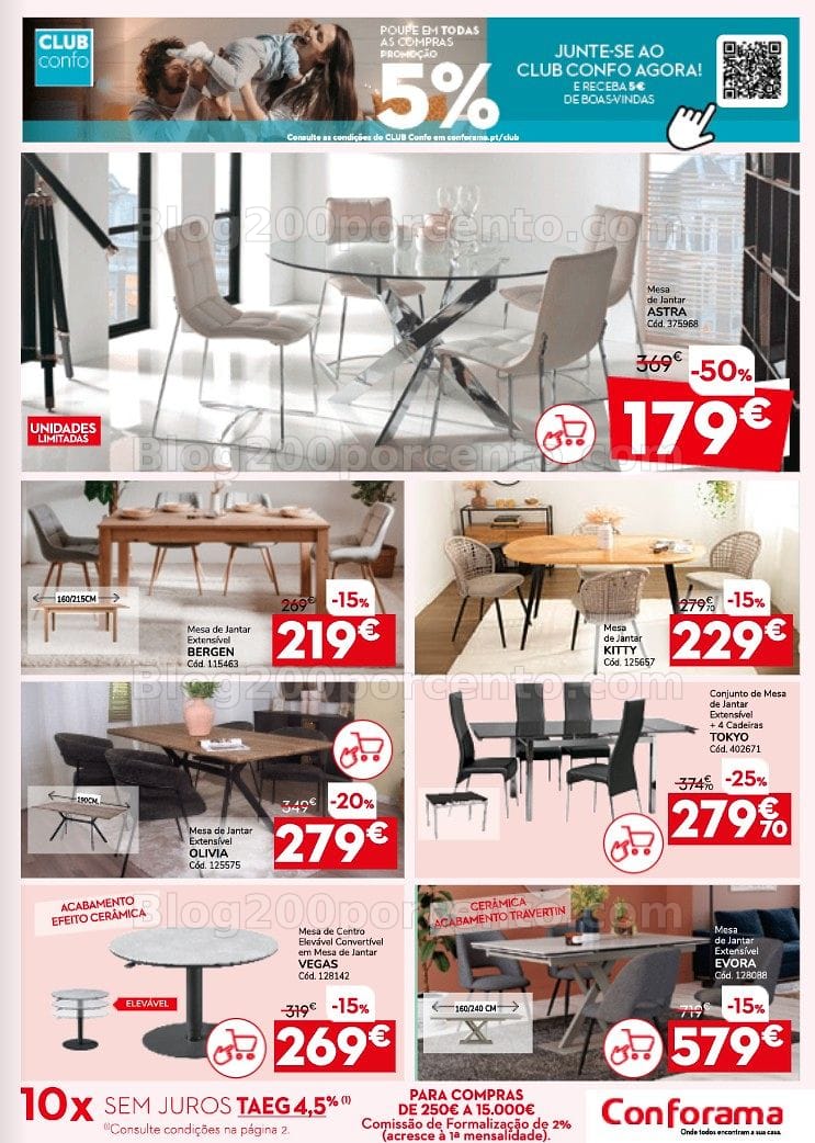 Antevisão Folheto CONFORAMA Promoções de 26 março a 29 abril